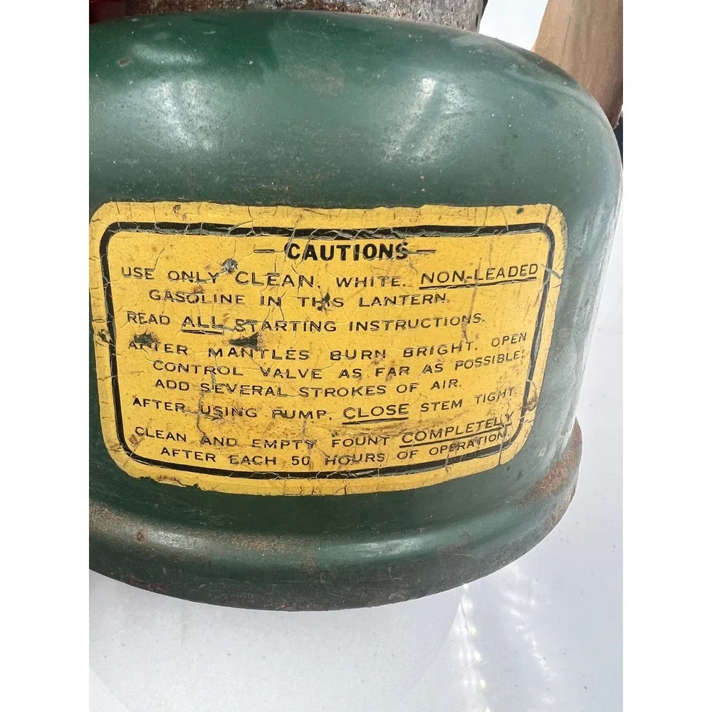 Vintage Coleman Double Mantle Lantern Model 2200 1958 US ARMY